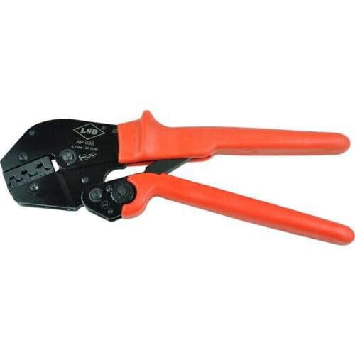 Non-insulated Plug Terminals Crimping Tool AP-03B for crimping 0.5-6mm2 open barrel terminals crimper
