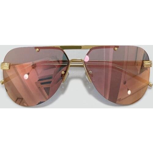 Luxury Mirror Sunglasses Women Brand Design Sun Glasses Male Pilot Men Eyeglasses Shadow Driving Eyewear Oculos De Sol