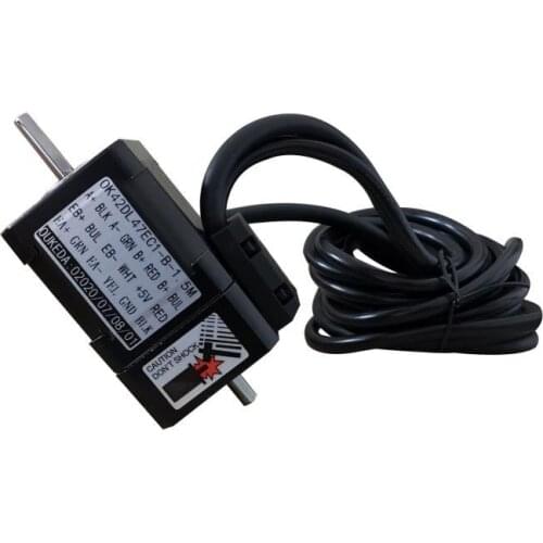 Nema17 48mm Dobule Shaft stepper motor with 1000 line rotary encoder