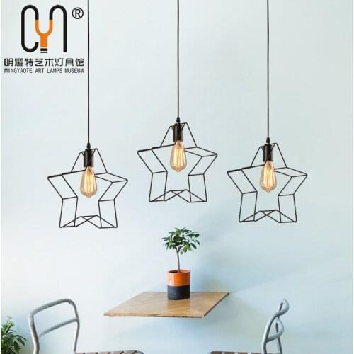 Modern iron lighting brass chandelier lighting chandeliers ceiling 3 black iron pipe living room decoration avizeler hanglampen