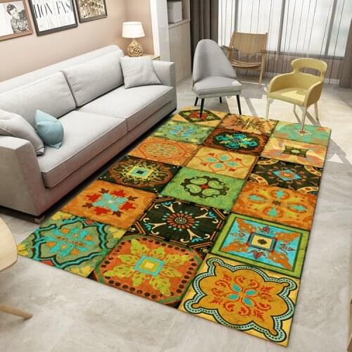 Nordic style sofa tea table carpet bedroom living room simple living room modern household washable floor mat special blanket
