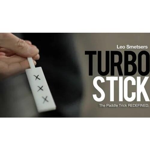 Turbo Stick by Richard Sanders (Gimmick+DVD) -close-up street professional magic props for magician Accessories Magic Tricks