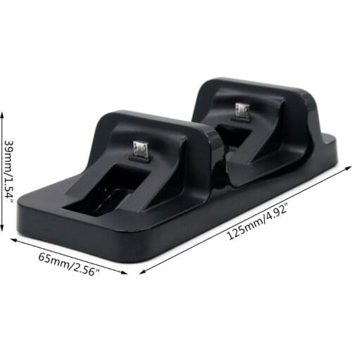 Ps4 Controller Charger USB Ps4 Charging Dock Gaming Controller Stand Station for PS4 -Playstation 4 Games Console