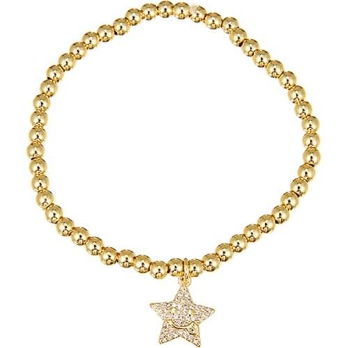 ZHINI 2021 pulseras Fashion Charming Bead Handmade Bangle Bracelets for Women Luxury Color Crystal Bracelet Rhinestone Jewelry