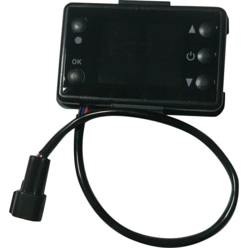 12V/24V 3/5KW LCD Monitor Parking Heater Switch Car Heating Device Controller Universal for Car Track Air Heater