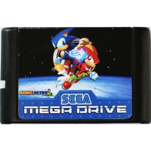 Sonic Classic Heroes 16 bit MD Game Card For Sega Mega Drive For SEGA Genesis