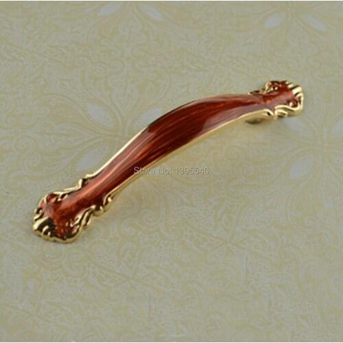 New 2pcs Cabinet Drawer Handles Euro-Style Bedroom Furniture Knobs Kitchen Cabinet Knobs Closet Handles Cupboard Pulls