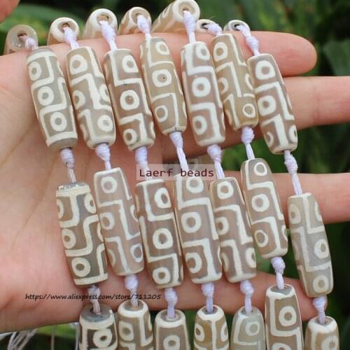 3pcs, 28-30mm Many Pattern WHITE Dzi agates beads, Can Pick Different Beads for sell , For DIY Jewelry making