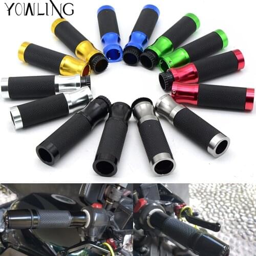 /8''22 mm CNC motorcycle handlebar cap motocross handle bar grips ends for TMAX 530 500 R3 Z800 Honda kawasaki ER-6N Z650