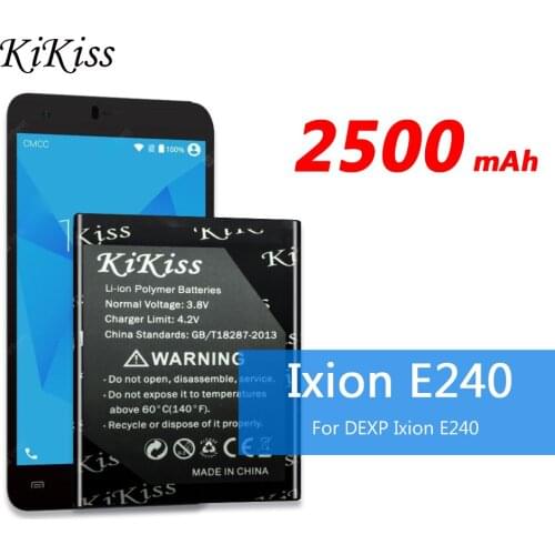 For DEXP Ixion E240 2500mAh High Capacity Battery For DEXP Ixion E240 Cell Phone Battery Big Power