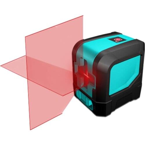 Free Shipping Professional 2 Lines Red Laser Level Instrument High Sensitivity Self-leveling Nivel Laser Diagnostic Tools