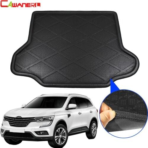 Cawanerl Car Trunk Mat Rear Tray Boot Liner Floor Luggage Mud Carpet Cargo Pad Styling For Renault Koleos