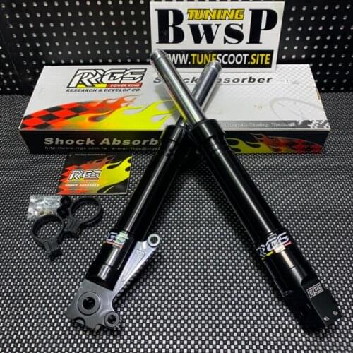 DIO50 JISO Front Forks 380mm Tuning RRGS BWSP Upgrade Shock Absorbers Modified Dio 50 Racing Perfomance Scooter Parts