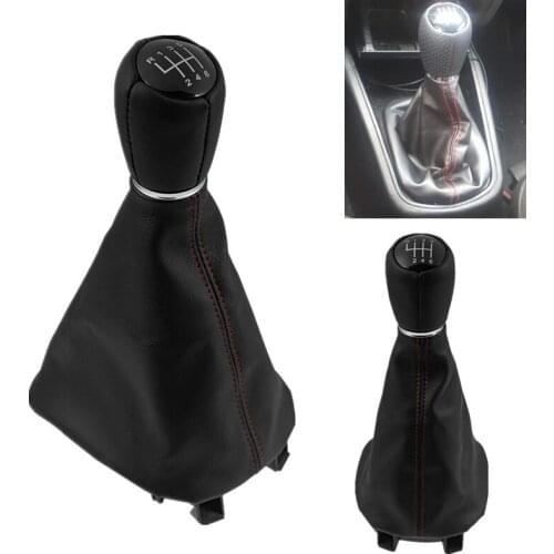 For Seat Leon 1M1 Toledo II MK2 1998 1999 2001 2002 2003 2004 2005 2006 Gear Shift Knob Gear Shift Collar Gaiter Boot Cover Case