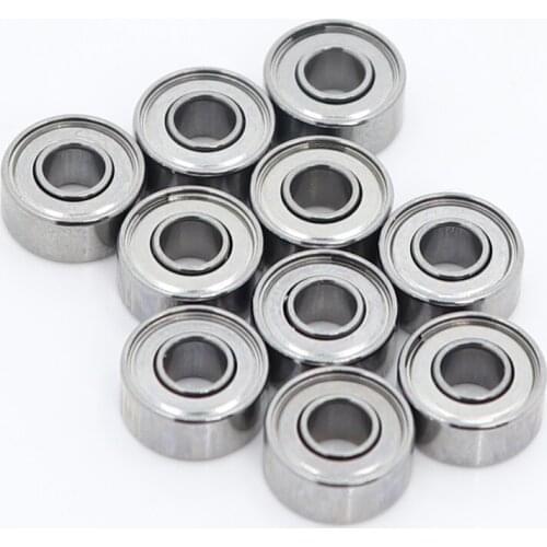 R2-5ZZ Bearing 1/8"x5/16"x9/64" Inch ( 10 PCS ) ABEC-5 Miniature High Speed R2 5 Z ZZ Ball Bearings R2-5Z