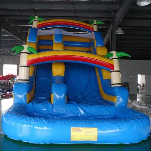 Inflatable Water Slide Children Water Park Equipment Inflatable Water Slide Inflatable Pool Slide