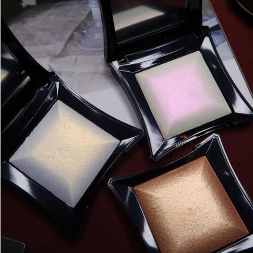 Illuminator Makeup Glitter Shimmer Highlighter Palette Base Make Up Highlighter Contouring Palette Gold Silver Bronzer