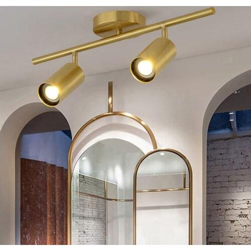 Nordic Gold/White/Black Ceiling Lights Fixtures Modern Kitchen Hallway Balcony Ceiling Lamps Plafonnier Lampara De Techo
