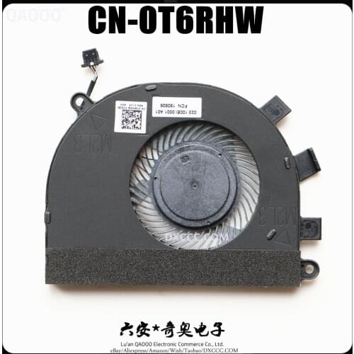 Laptop Fan For DELL Latitude 3400 / 3500 / Inspiron 5481 5584 CPU Cooling Fan CN-0T6RHW
