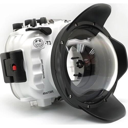 130ft/40m Waterproof box Underwater Housing Camera Diving Case for Fujifilm X-T3 Fuji XT3 FP.1 Camera Bag Case Cover