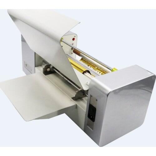 Zhengzhou Gold Embossing Foil Printer Hot Foil Stamping Machine Automatic Wedding Card Making Machine