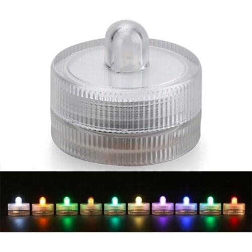 120pcs 11colors halloween Factory Price Submersible LED Lights Underwater Fairy Vase Wedding Party