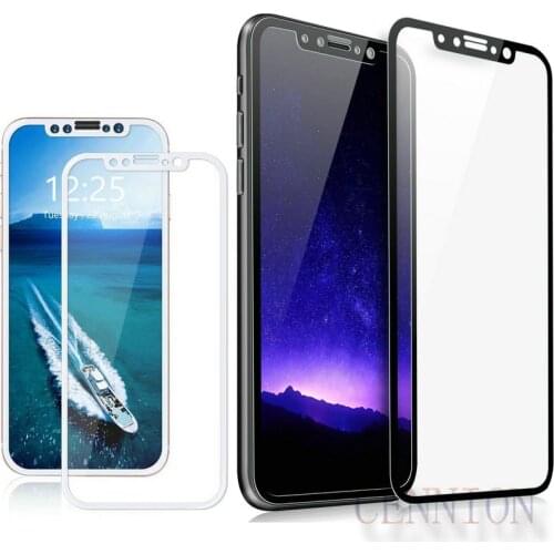 Carbon Fiber 3D Full Curved Soft Edge Coated Tempered Glass For iPhone X 8 plus 7 6s plus 6s 6 5s 100pcs no retail package