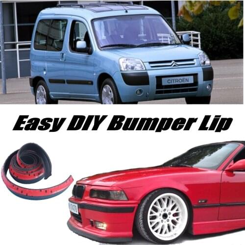 NOVOVISU Bumper Lip Deflector Lips For Citroen Berlingo Doninvest Orion M Front Spoiler Skirt For Tuning / Body Kit / Strip