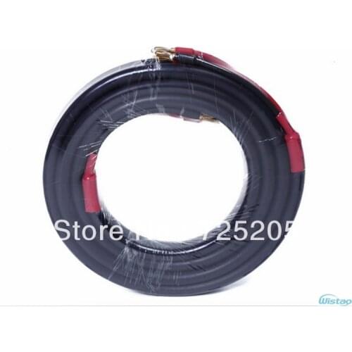 Free Shipping HIFI Audio Cable 99.9996% Oxygen-free High-purity OFC Copper Gold-plated Banana Plug High Performance