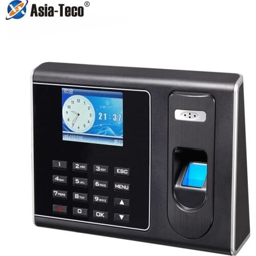 2.8" screen Fingerprint Biometric Attendance System Time Clock Employee Control Machine Electronic Device TCP/IP Network