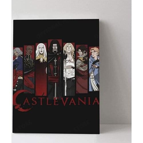 Castlevania Canvas Wall Art - Home Decor Style Artwork Modern Pictures Paintings Anime Painting Poster