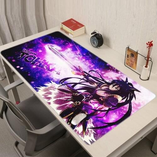 DATE A LIVE Computer Mouse Pad Anime PC Gamer Cabinet Varmilo Mausepad Gaming Mouse Mat Rug Kawaii Gaming Accessories Table Pads