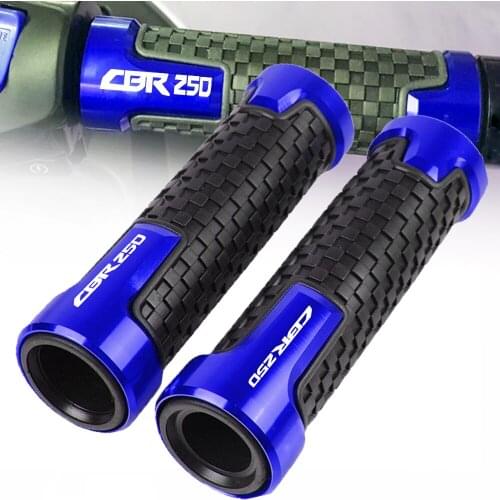 For Honda CBR250 CBR 250 1988-1994 1993 1992 1991-1989 Universal Motorcycle 7/8 22mm Handle Handlebar Hand Bar Grip With Logo
