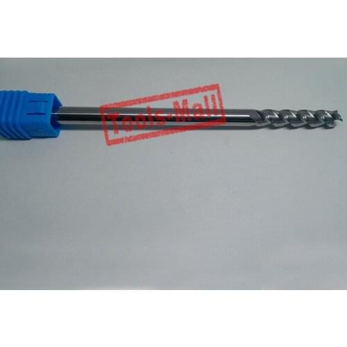 1pc 8mm D8*40*D8*100 HRC50 3 Flutes Milling cutters for Aluminum CNC Tools Solid Carbide CNC flat End mills Router bits