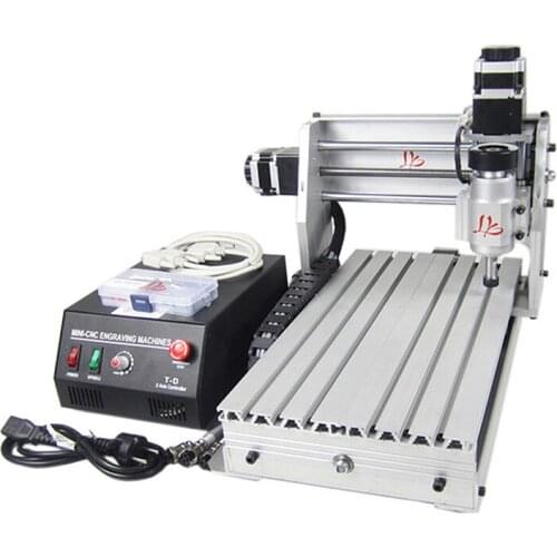 Mini CNC 3020 Z-DQ wood router with ball screw tool auto-checking instrument upgraded from CNC 3020 engraving machine
