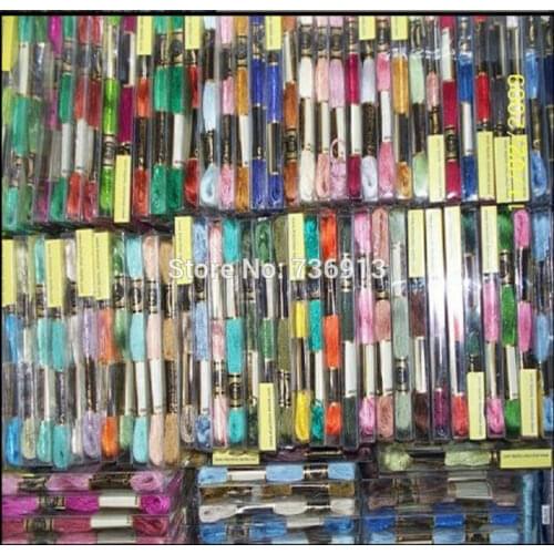 Cross Stitch Floss Yarn Thread / Similar DMC / 1 Lot=447 Pieces -- Fast Shipping