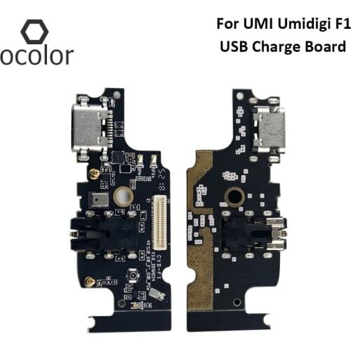 Ocolor For UMI Umidigi F1 Play USB Plug Charge Board Repair Parts For UMI Umidigi F1 USB Board Phone Accessories In Stock