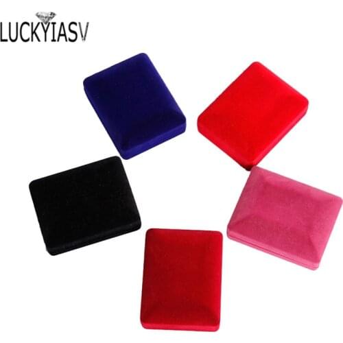 Wholesales 20pcs/lot Pendant Box Pendant Storage Gift Box For Necklace Display Jewelry Box Organizer Case For Pendant