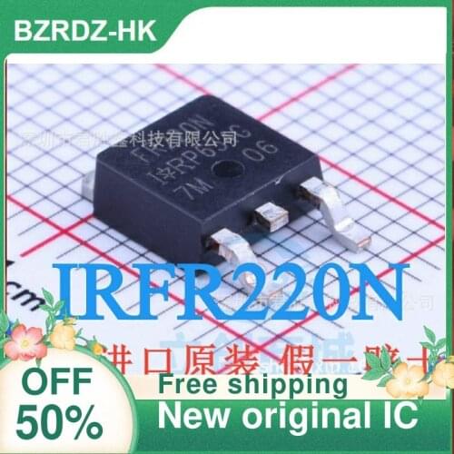 1-20PCS IRFR220NTRPBF IRFR220NTR nuevo original