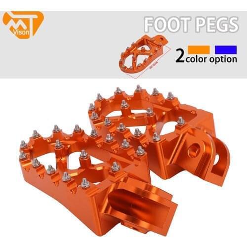Footrest Footpeg Foot Pegs For KTM SX XC SXF SXS EXC MXC XCW EXCF EXCG XCF 65 85 125 150 200 250 300 350 380 400 450 500 525 530