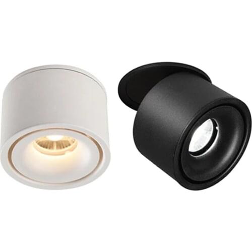 Adjustable Recessed Ceiling Downlights 10W 12W 15W Dimmable LED Recessed lamp Nordic Spot light for indoor Spot lighting fixture