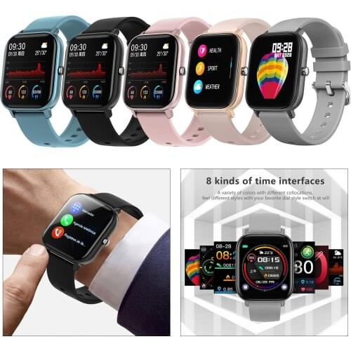P9 Smart Watch IP67 Waterproof Fitness tracker Heart Rate Monitor Bracelet for iOS Android phone