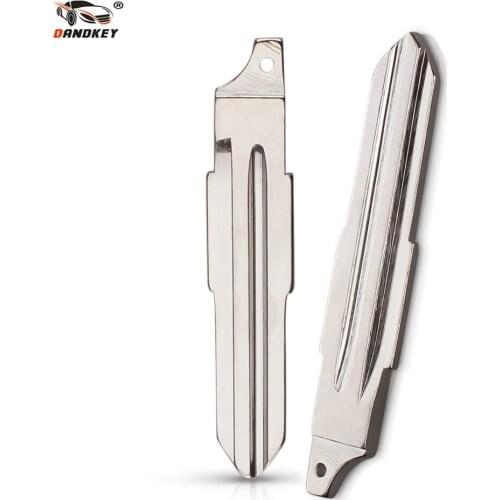 Dandkey 10pcs/lot NO.61# Key Blade Blank Remote Key Blade For Buick Excelle Flip Remote Car Key Blade Replacement NO.61 blade