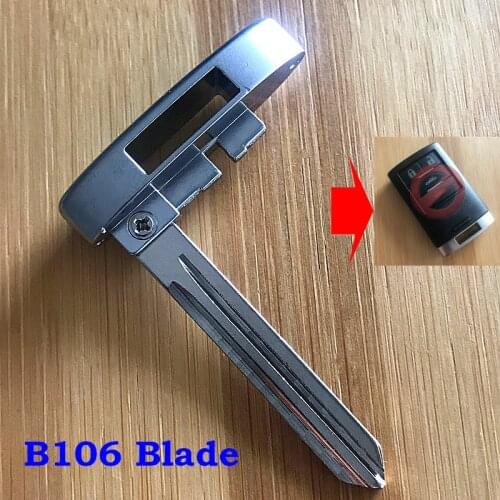 Replacement Smart Prox Remote Emergency Key Blade Blank Insert Push Button For Chevy For Cadillac