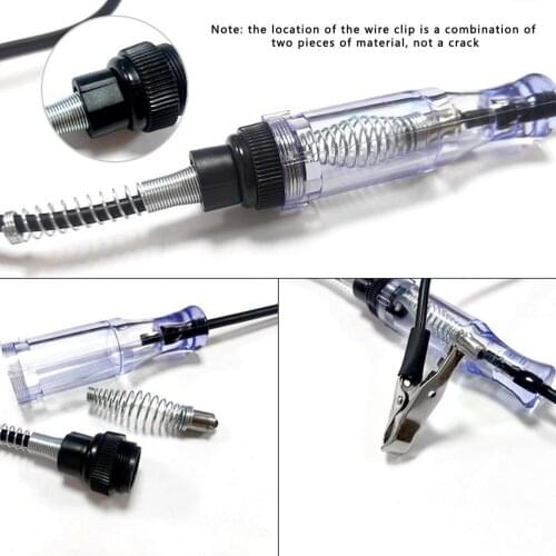 Universal Auto Car Truck Motorcycle Circuit Voltage Tester Test Pen DC 6V-24V Electrical Automotive Tester Repair Tool