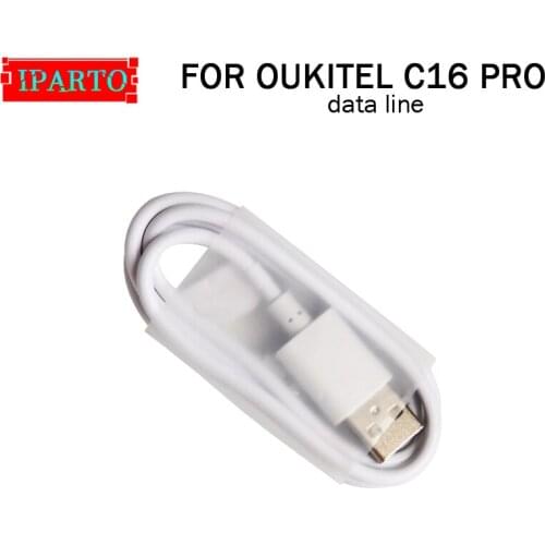 OUKITEL C16 PRO USB Cable 100% Official Original High Quality Micro USB Wire Mobile Phone Accessories For OUKITEL C16 PRO