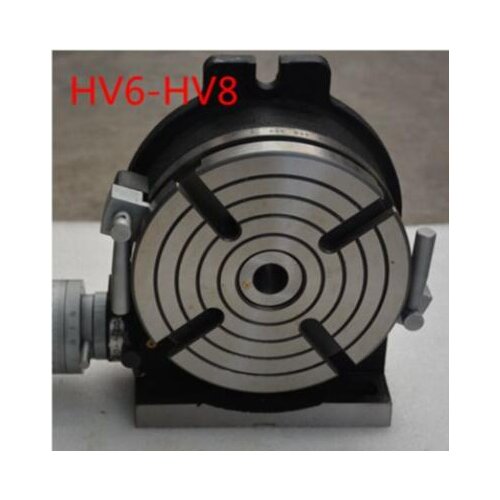 HV8 diameter 200mm vertical and horizontal milling machine horizontal vertical rotary table