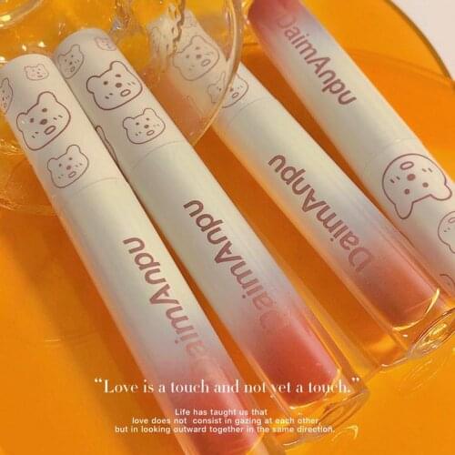 Mirror Lipstick Matte Texture Waterproof Long Lasting Makeup Does Not Stick To The Cup No Fade Rich Color Lip Glaze TSLM1