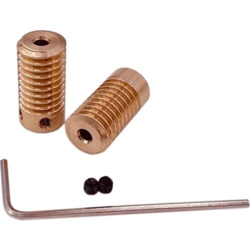 0.5M 0.5 Modulus Copper worm 3mm 3.175mm 4 mm 5 mm