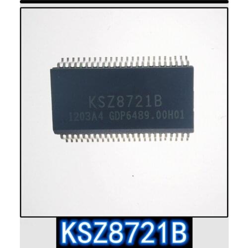 10PCS-50PCS New original authentic KSZ8721B TSSOP-48 KSZ8721 TSSOP48 transceiver chip
